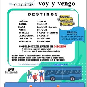 Abono temporada Voy y vengo 2025
